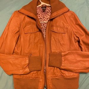 Cute brown rue 21 Bomber Jacket